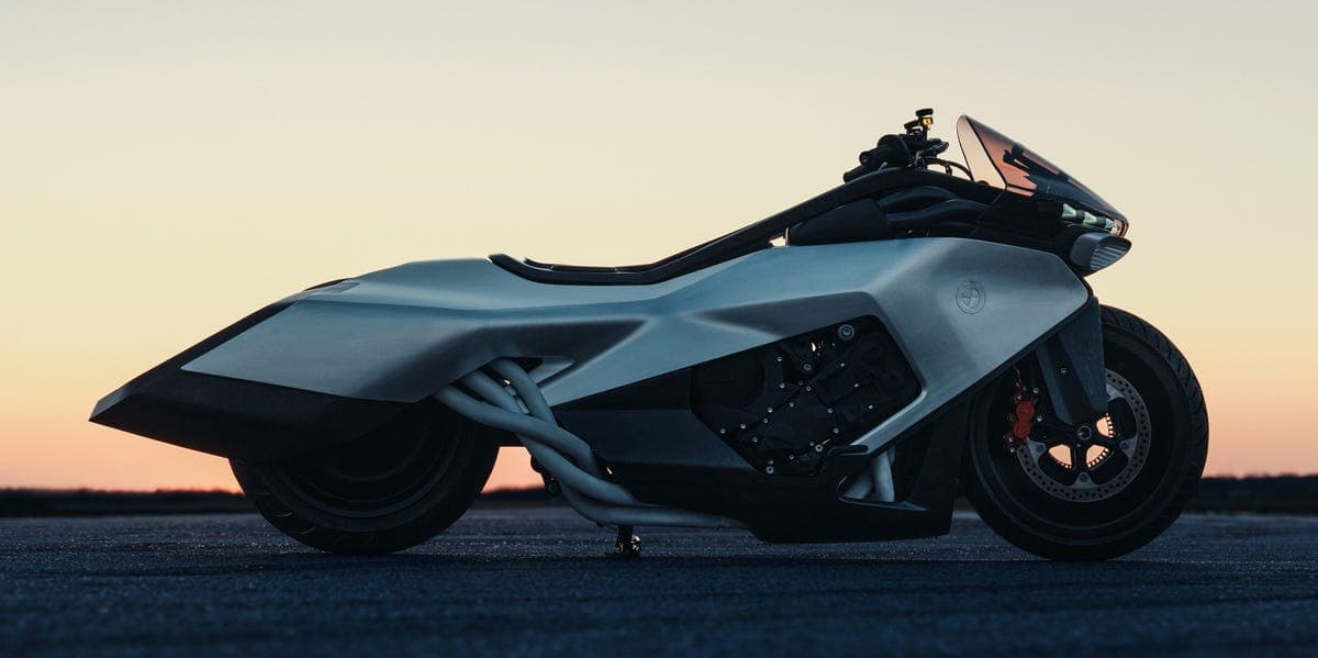 The BMW Motorrad Vision K18 Concept Would Be Syd Mead's Dream Motorcycle