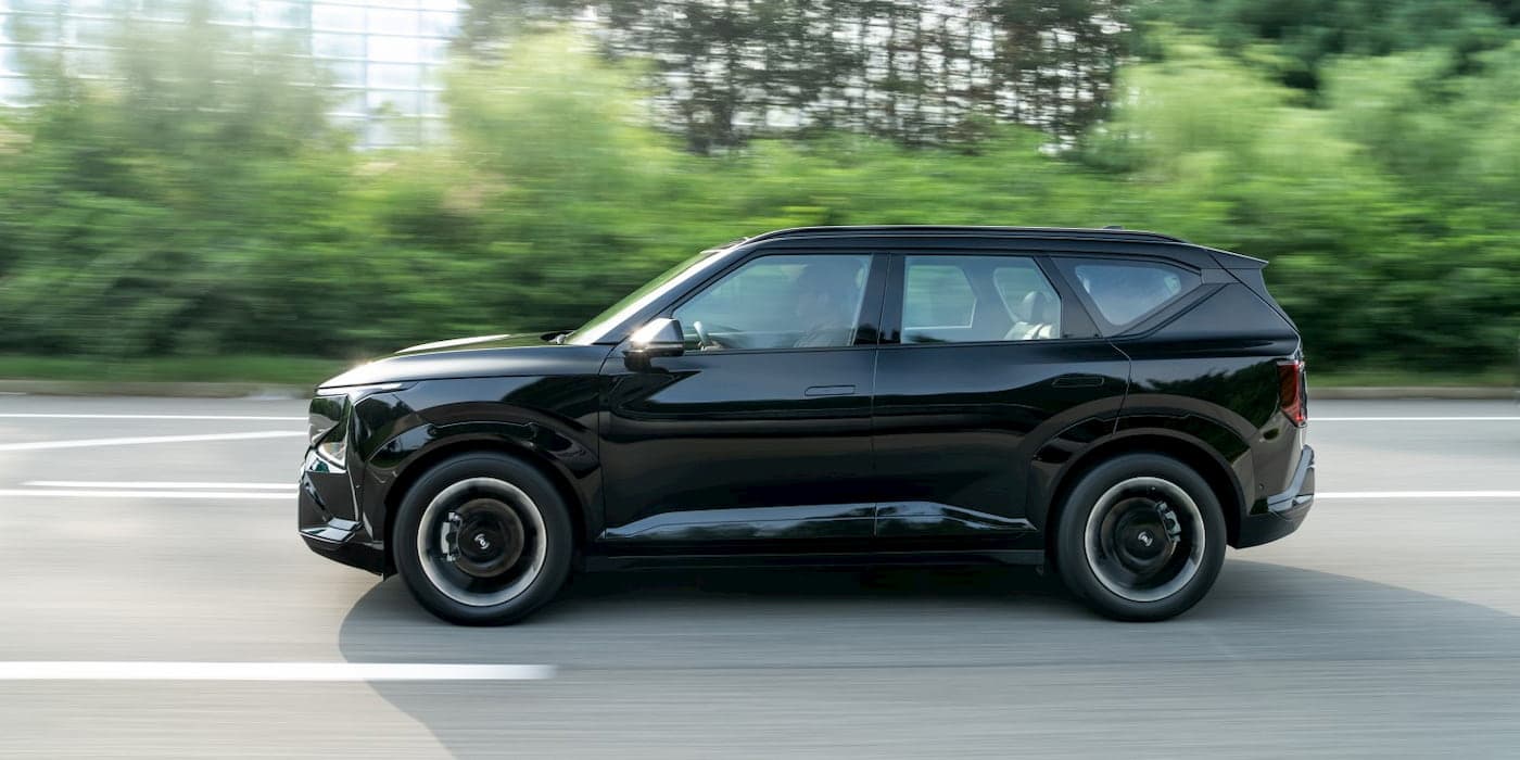 Kia’s mid-size electric SUV spotted with US plates [Images]