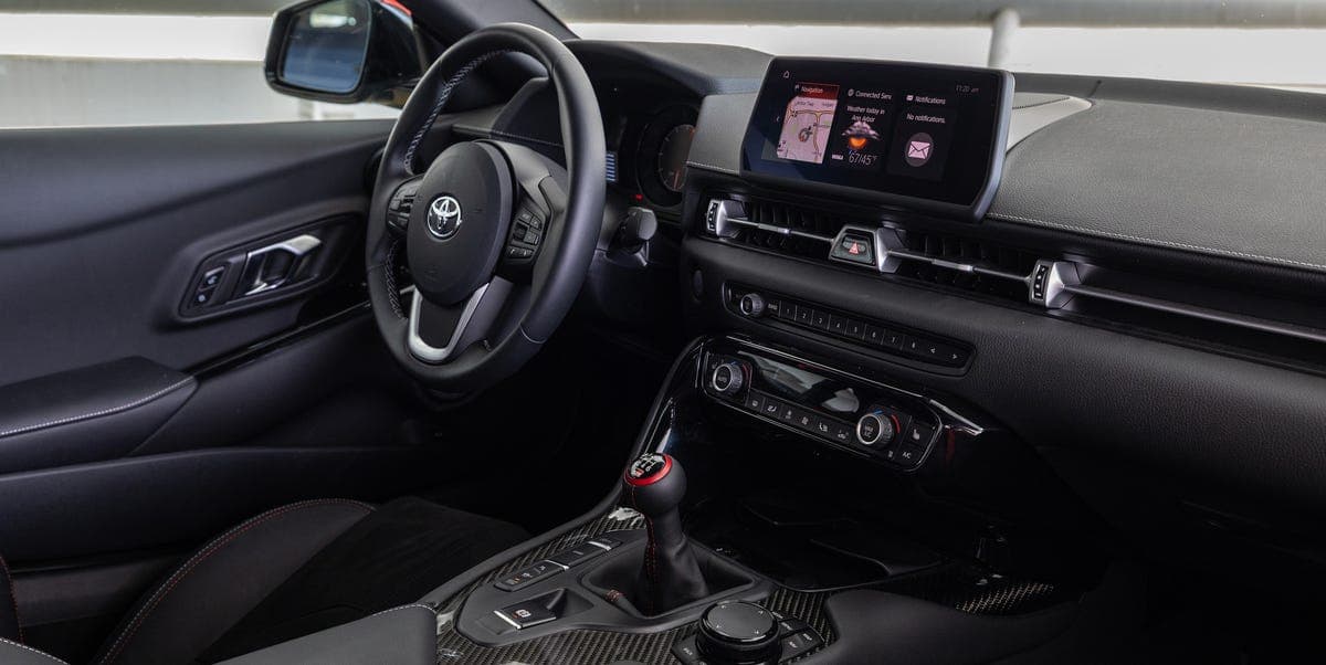 View Interior Photos of the 2026 Toyota GR Supra