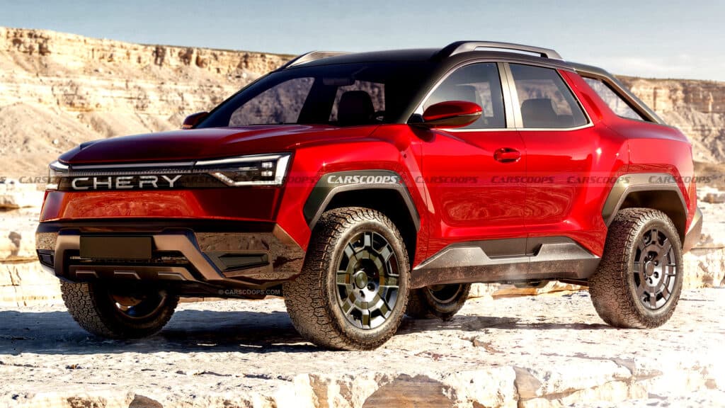 Chery Patents Reveal A Compact Pickup That Could Take The Ford Maverick Formula Global