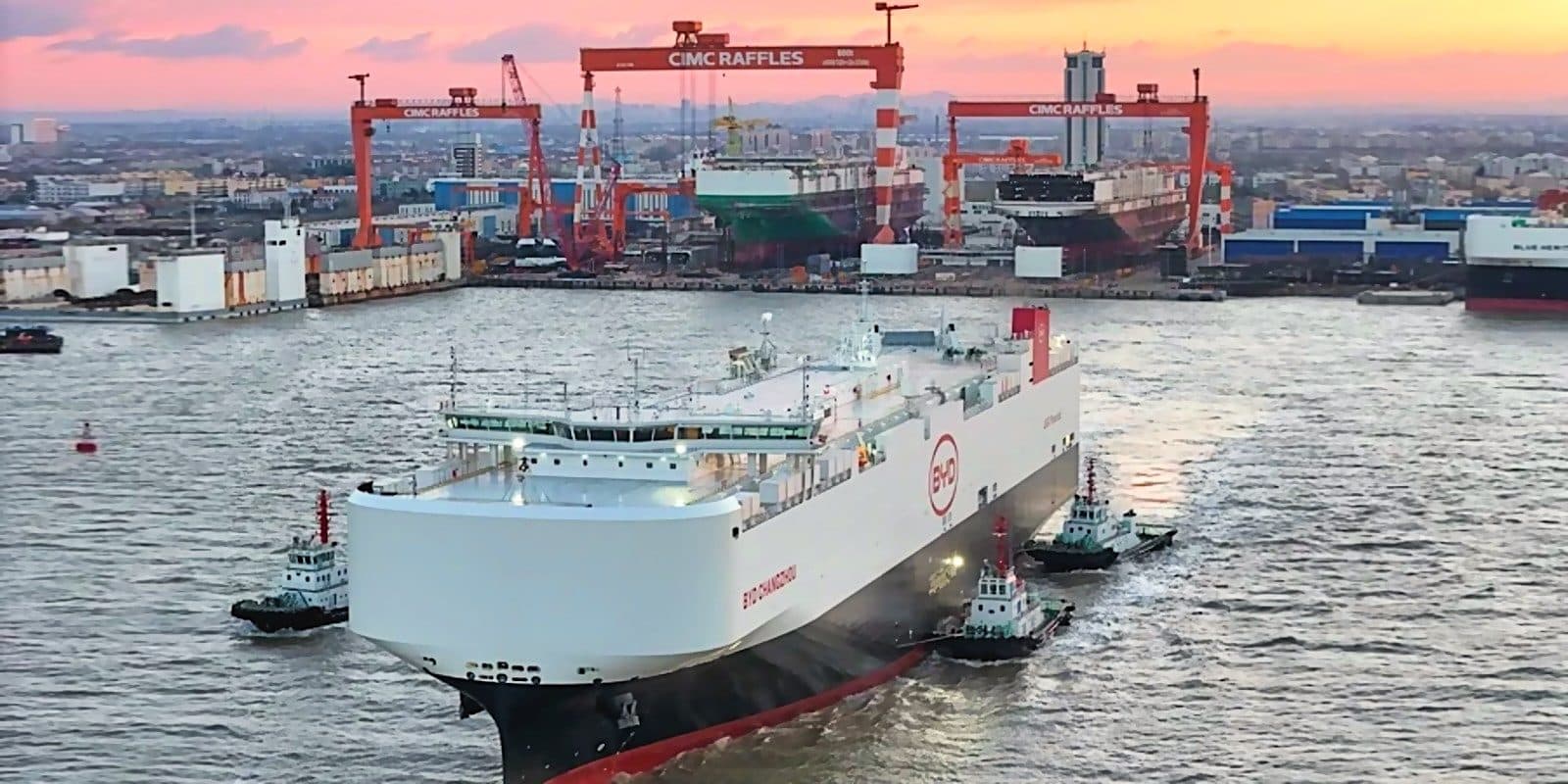 Last year, BYD bought the world’s largest car carrier – they just ordered 10 more