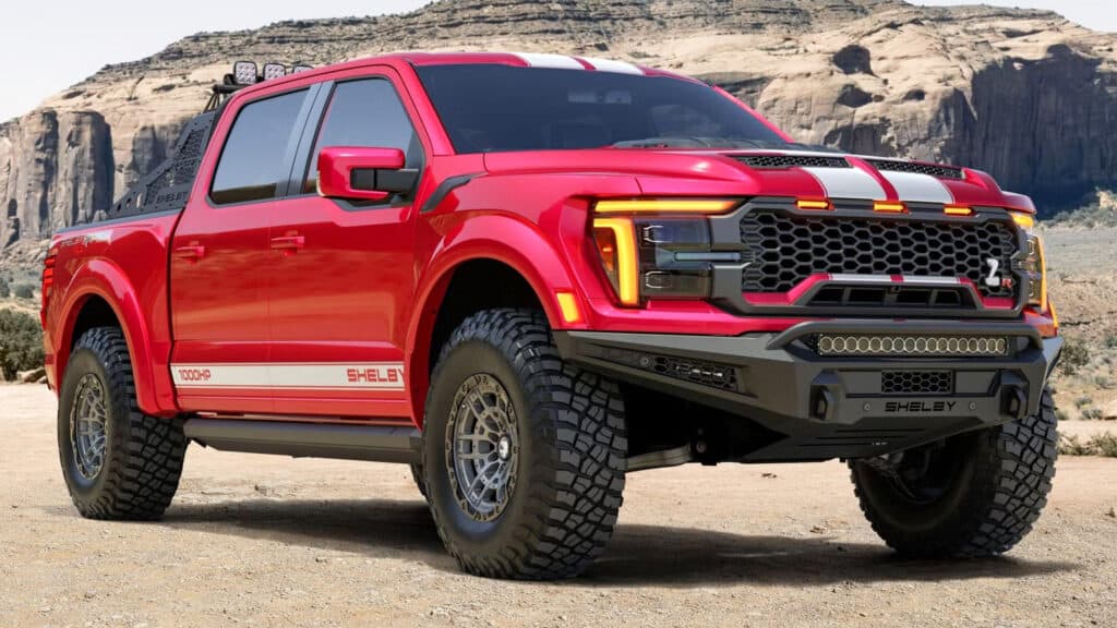 Shelby F-150 Baja Raptor 性能升級突破千匹馬力，售價近 20 萬美元