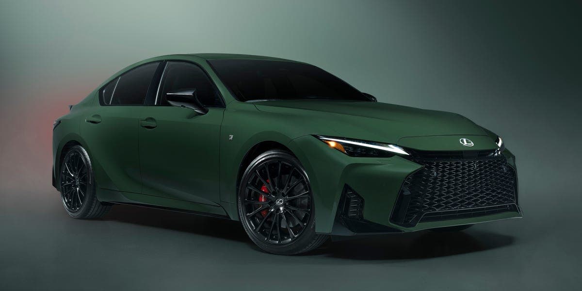 2027 Lexus IS Goes Green with New Special Edition