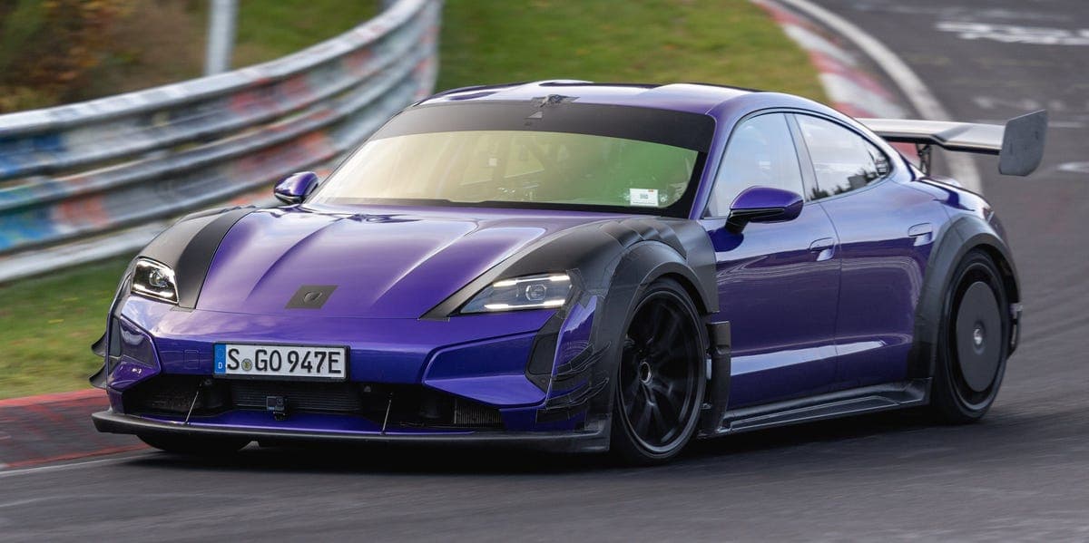 Porsche Taycan Turbo GT Manthey 套件創紐柏林新紀錄：6分55秒