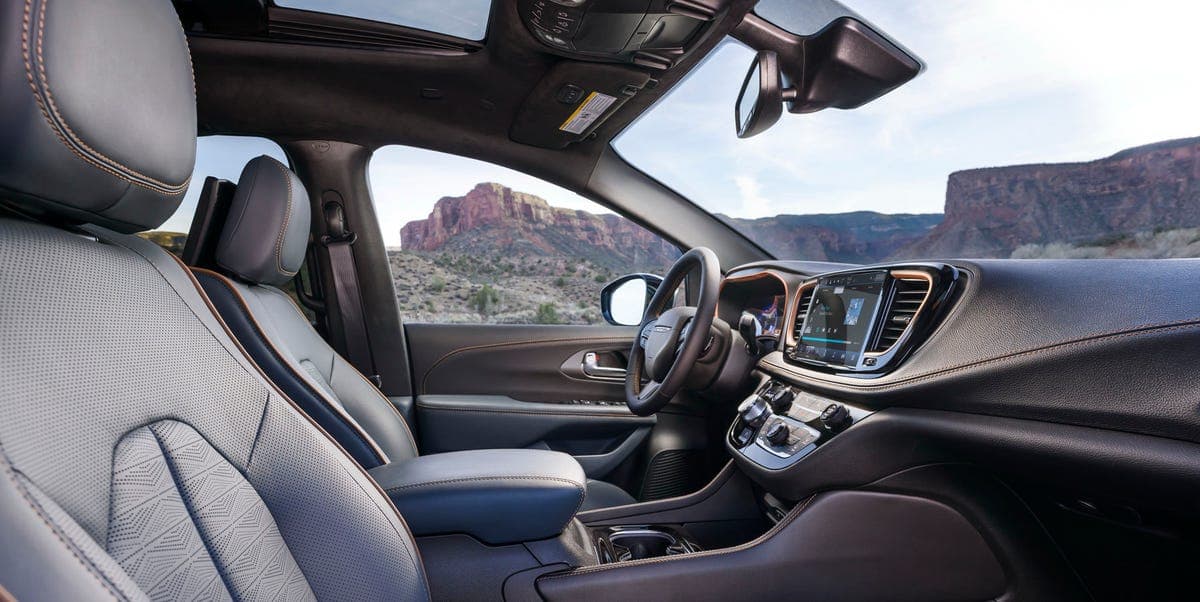 View Interior Photos of the 2027 Chrysler Pacifica