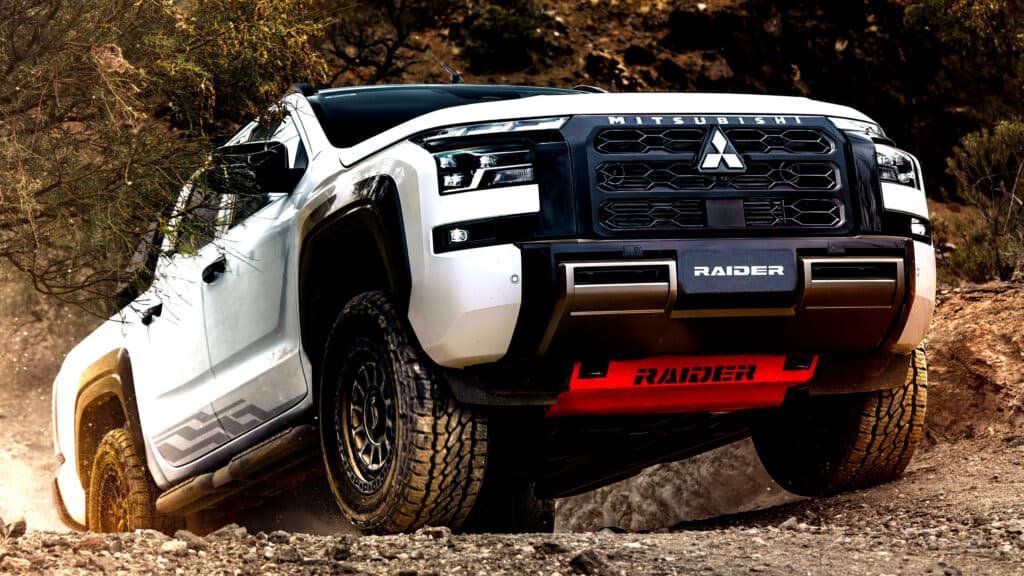 三菱 Triton Raider 2026年式澳洲登場，強化越野性能
