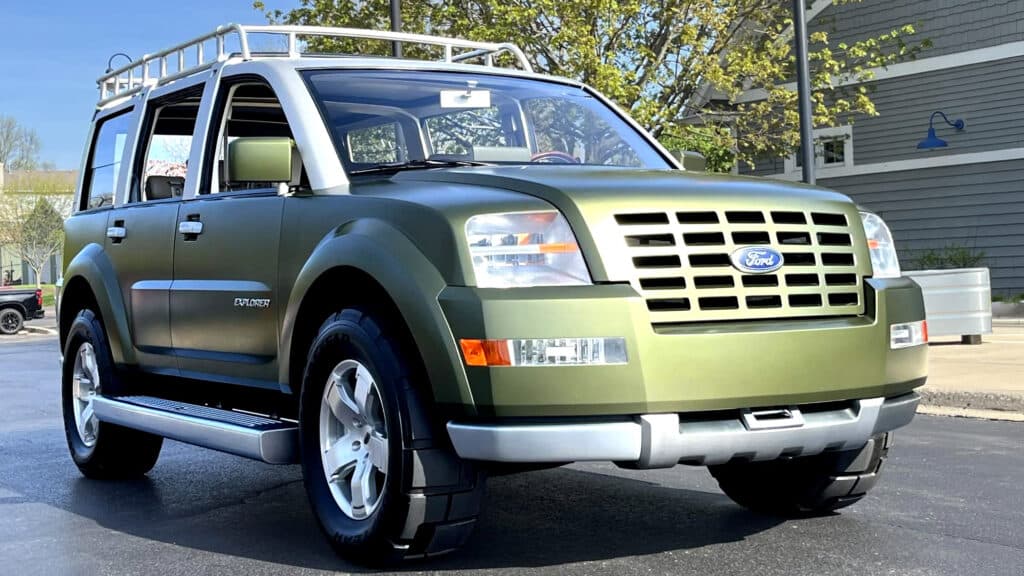 The Ford Explorer Concept Time Forgot Just Resurfaced For Sale