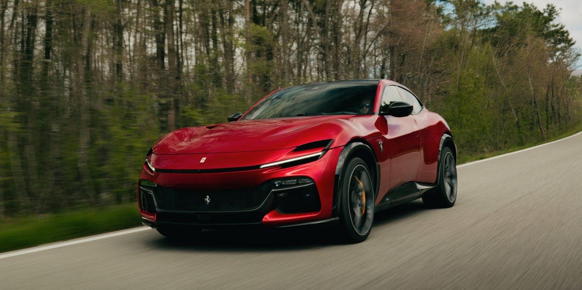 Ferrari Purosangue Handling Speciale Package Hones the V-12 SUV