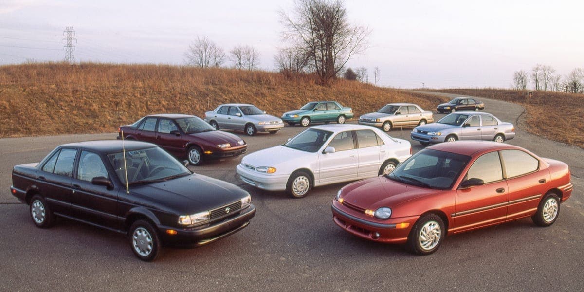 From the Archive: 1994 Small Sedan Comparison Test