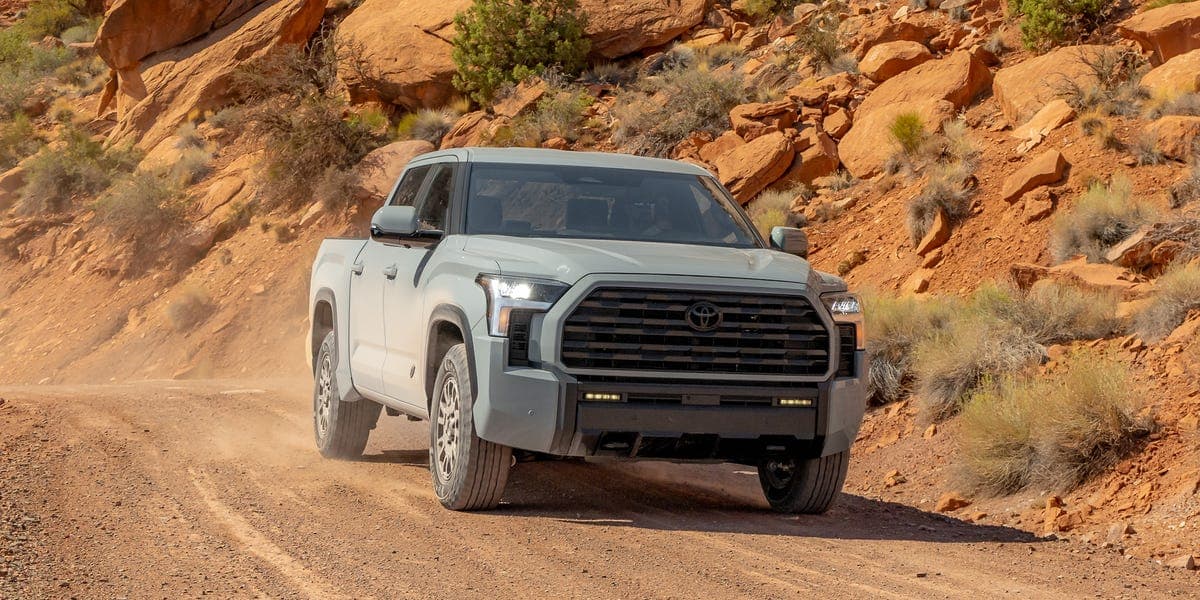 View Exterior Photos of the 2027 Toyota Tundra Trailhunter Prototype