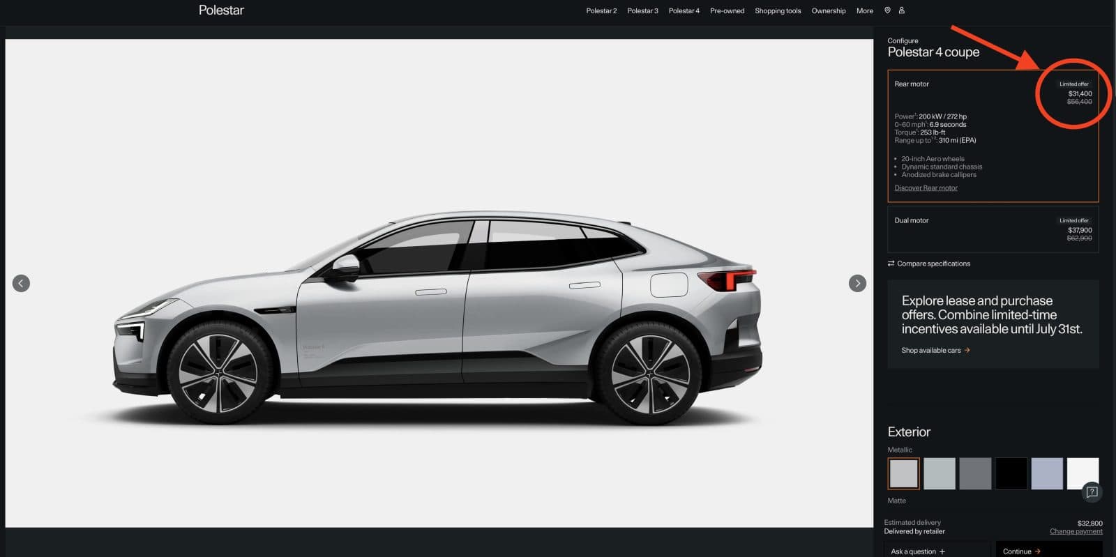Polestar EVs are a smoking deal at $25k off now that they’re banned in the US