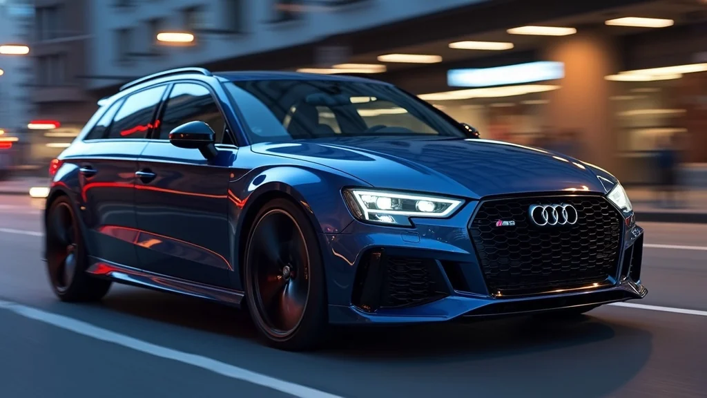 Audi RS 3 性能車款發表，400匹馬力與2.5升渦輪引擎將於2026年登場