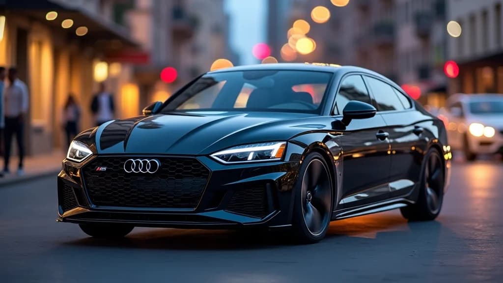 Audi RS5 Sedan 新型車款德國發表，搭載 2.9L V6 引擎輸出逾 600 匹馬力