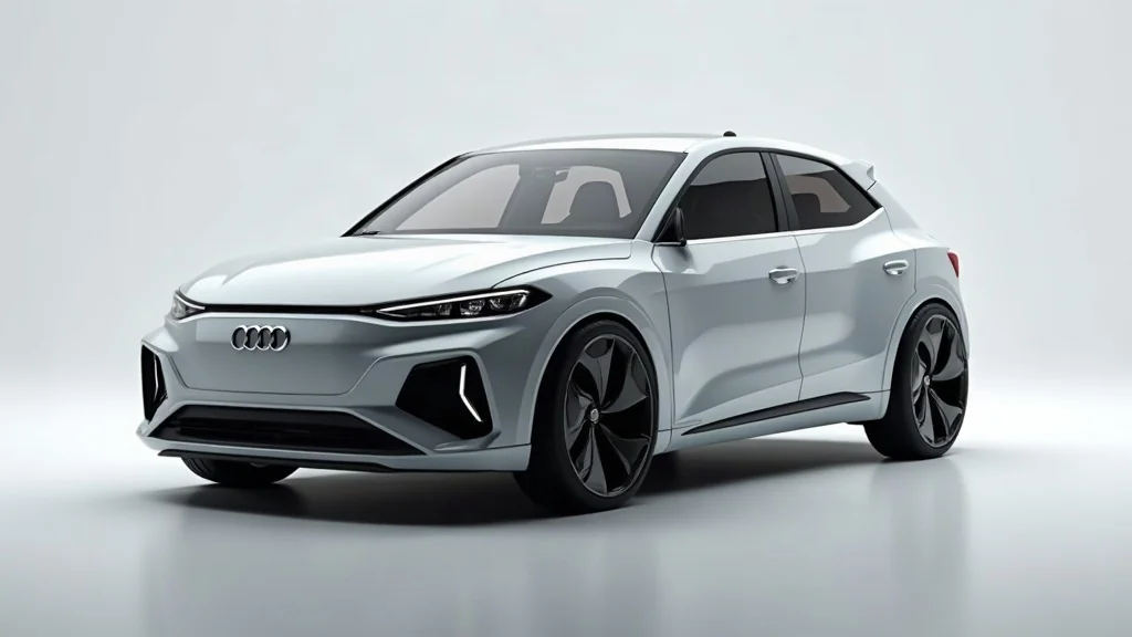 Audi A2 e-tron 電動車 2026年9月德國全球首發，續航達646公里