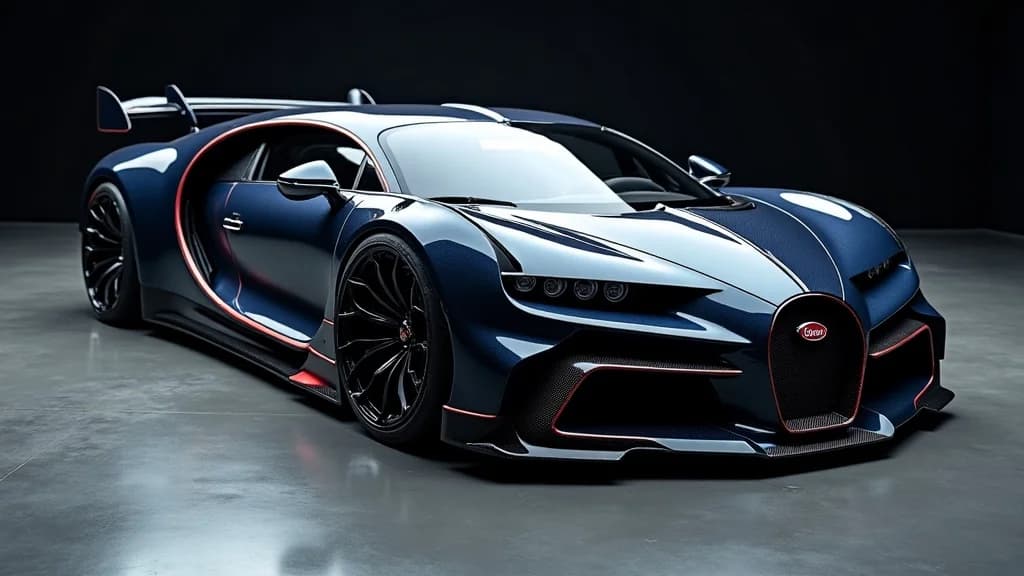 Bugatti Destrier W16 超級跑車預計於 2026 年 8 月發表