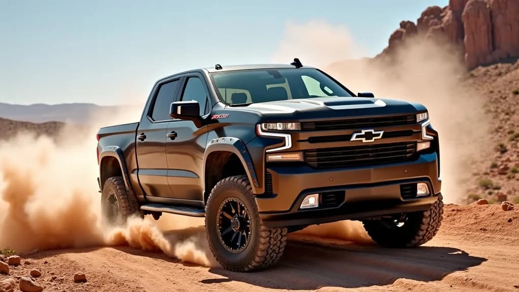 雪佛蘭 2027 Silverado 1500 亮相：搭載全新 V8 引擎，越野性能提升