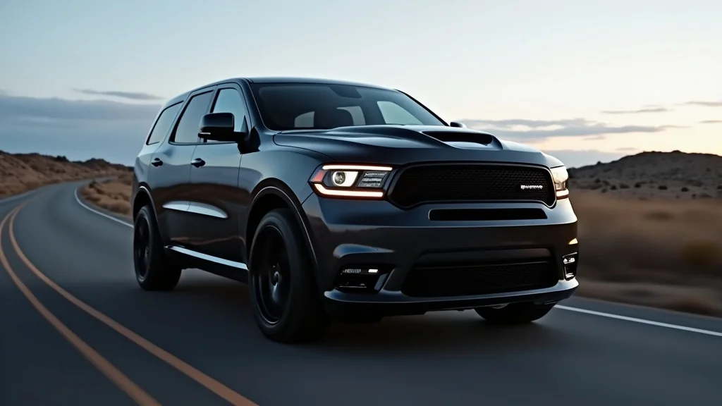 道奇 Durango 2026年款成市場唯一主流V8中型SUV，承襲R/T性能精神