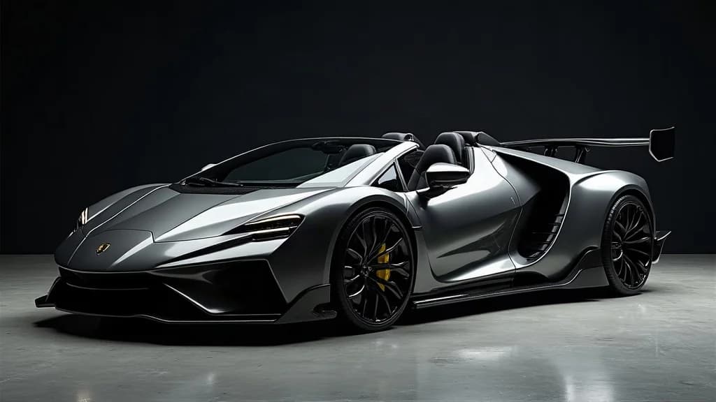 Eccentrica V12 Roadster 以藍寶堅尼Diablo為基礎，2026年8月10日美國正式亮相