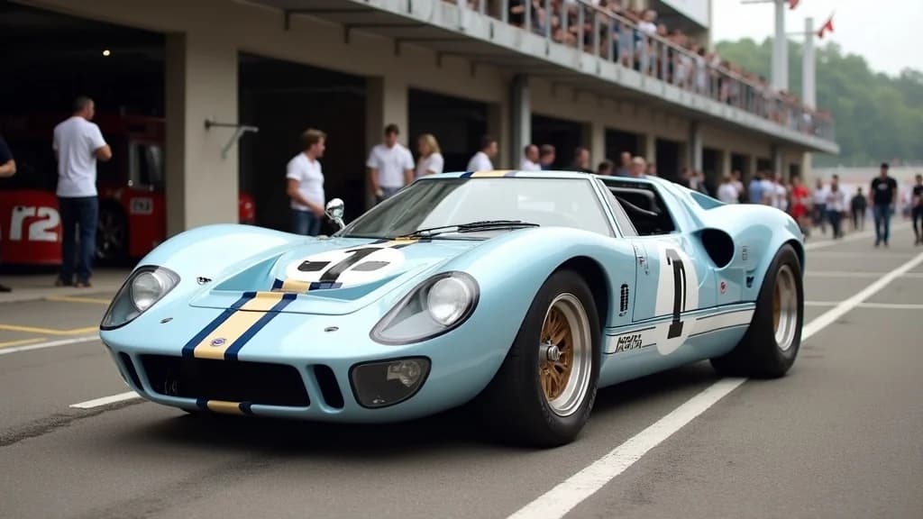 Ford GT40 原型車將拍賣：1965 Le Mans 參賽，稀有敞篷版