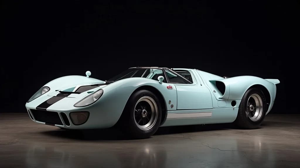 1965 福特 GT40 Roadster 原型車拍賣，Le Mans 參賽史彰顯傳奇價值