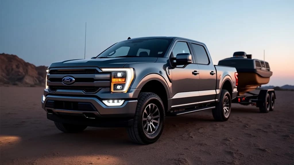 2026 Ford F-150 EcoBoost V6 扭力達 500 磅英尺，拖曳能力超越同級 13,500 磅