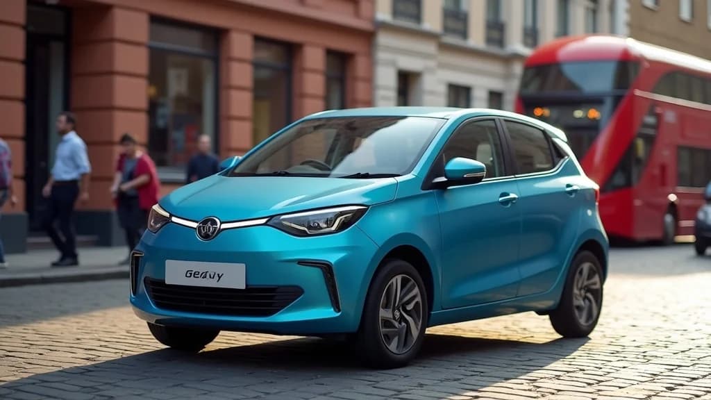 吉利EX2電動車英國售價低於2.1萬英鎊，澳洲預計2026年上市