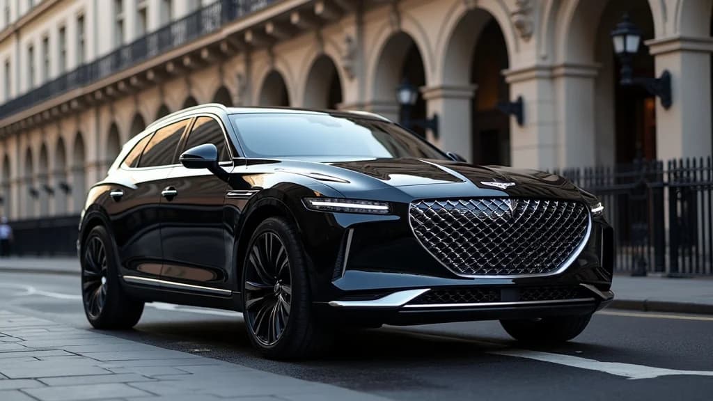 Genesis GV70 英國市場推出租賃優惠，每月費用約 389 英鎊