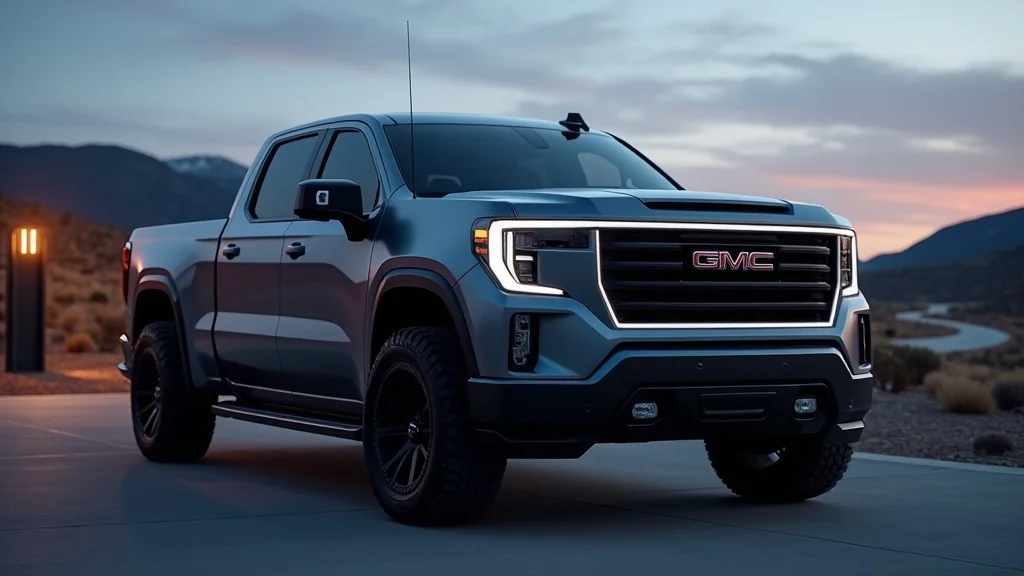 GMC Sierra 電動與燃油新世代車型資訊揭露：續航達 740 公里