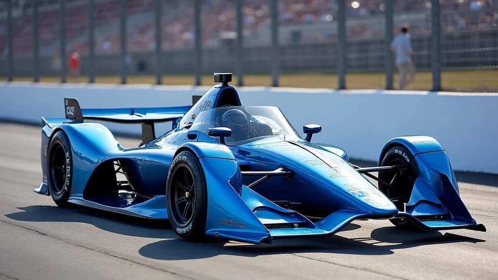 IndyCar IR28 新一代底盤首測：Alexander Rossi 擔任雪佛蘭車手驗證，預計 2028 年賽季導入
