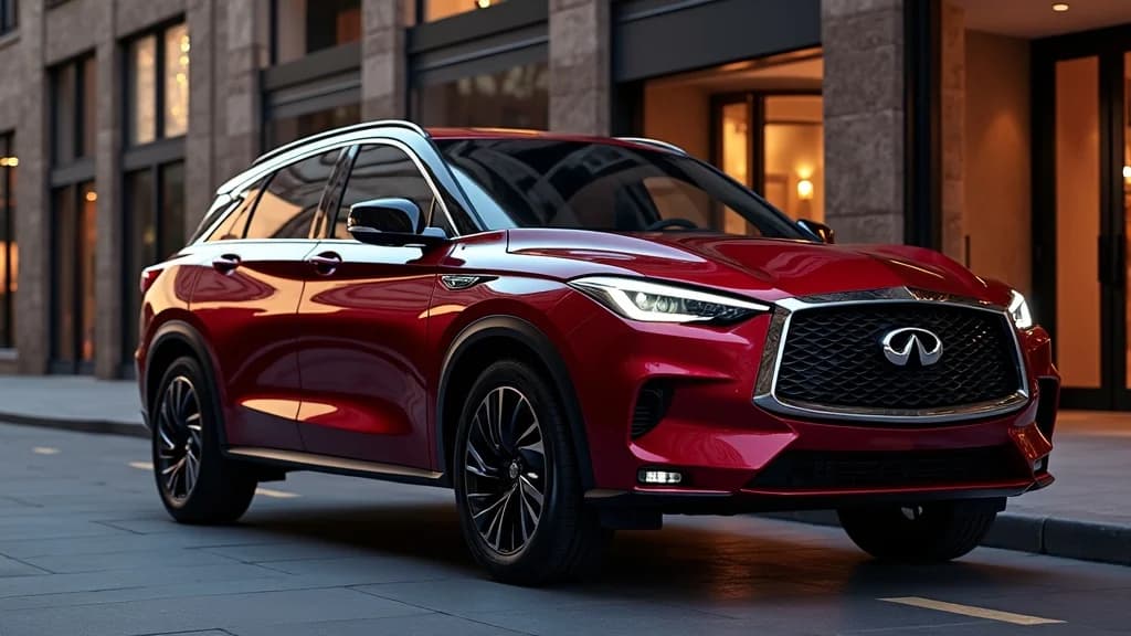 Infiniti 2027年式QX65雙排跑旅亮相，強調斜背美學與頂級工藝