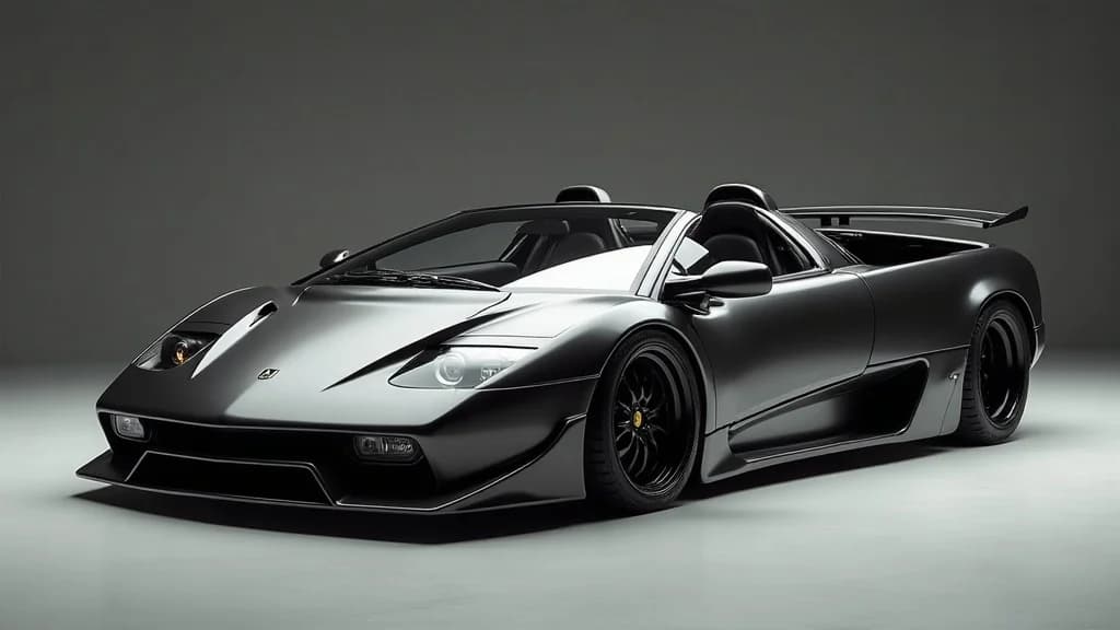 Eccentrica 推出無頂版 Diablo Restomod，限量 19 輛展現 V12 狂野