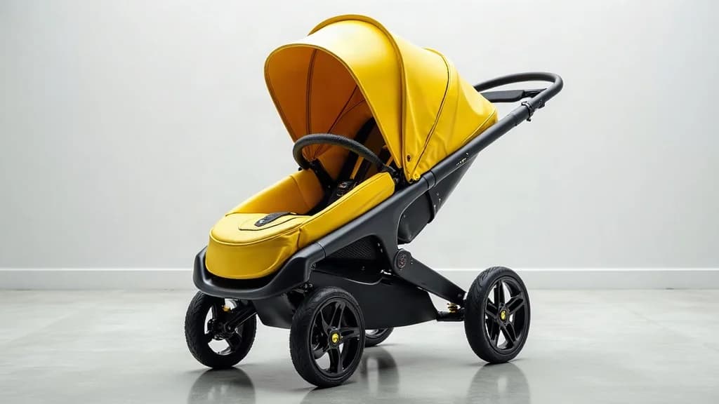 Lamborghini 聯名嬰兒推車登場，英美售價最高近 5,000 美元