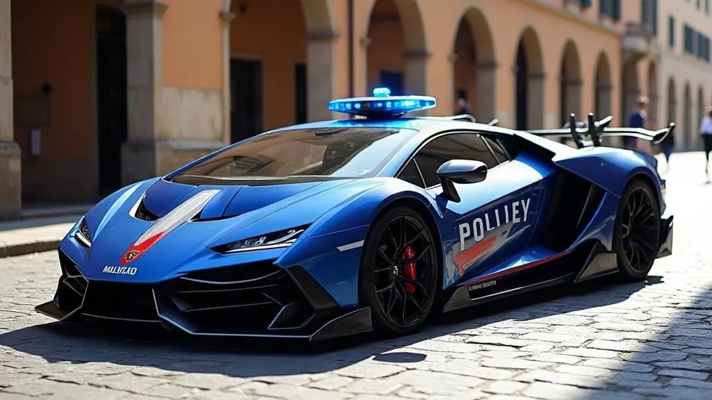 藍寶堅尼 Temerario 920 匹馬力警車，6 月 12 日支援義大利警方