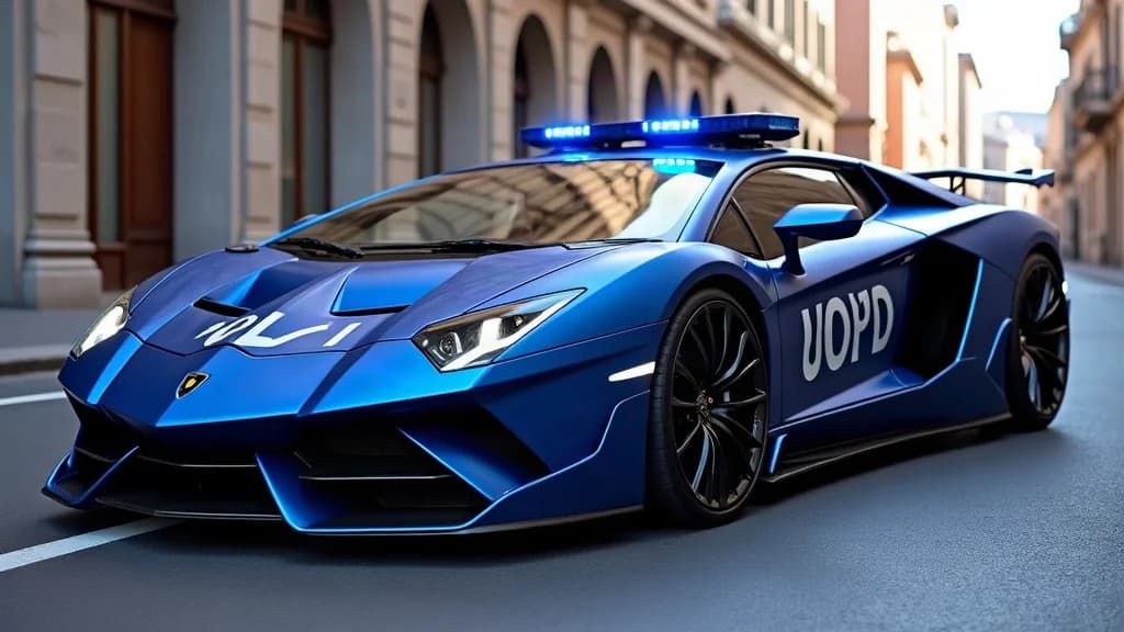 藍寶堅尼 Temerario 警車交付義大利警方，延續合作傳統