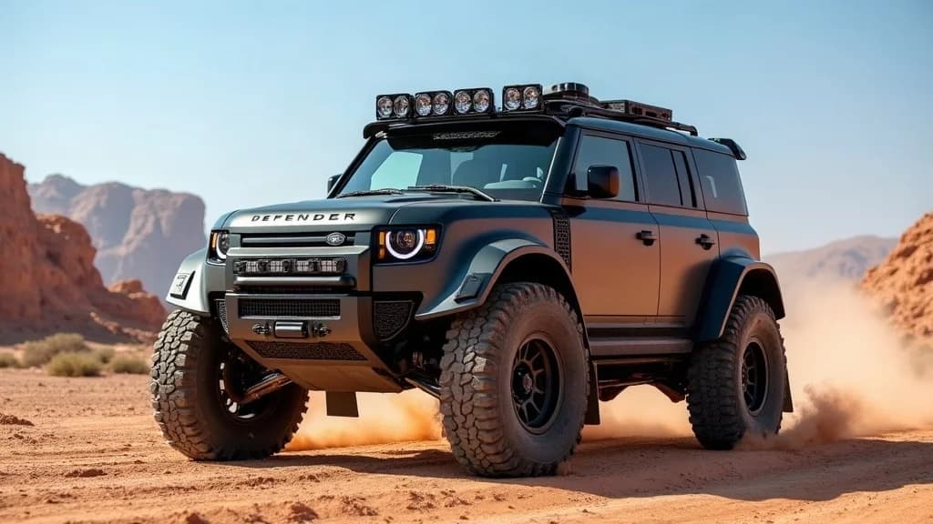 Land Rover Defender 車系雙向擴展：達卡冠軍市售版與電動入門款同步推進