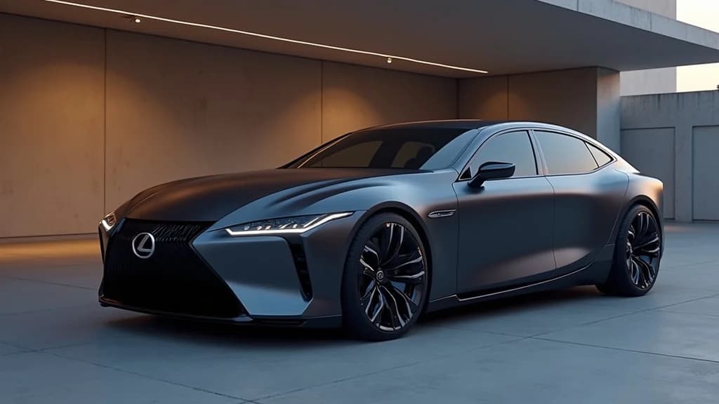 Lexus ES 推出油電與純電新世代車型，旗艦電動轎跑 LF-ZC 計畫取消