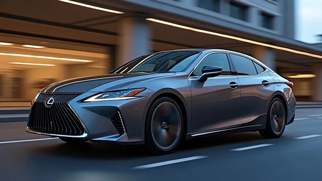 Lexus ES 大改款登場：車長突破5米，ES 500e 電動版續航505公里