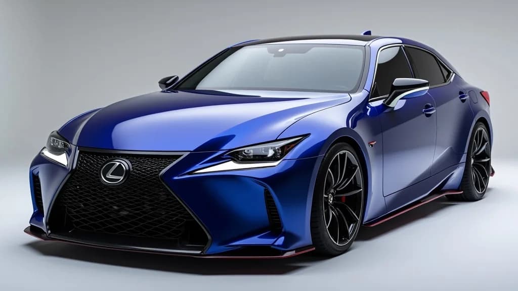 Lexus IS 2026年1月迎來5年改款，性能與舒適性全面提升