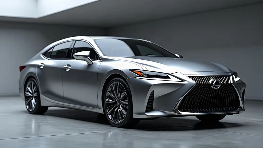 Lexus ES 第八代大改款預計2026年上市，IS特仕版同步亮相，強化豪華房車佈局