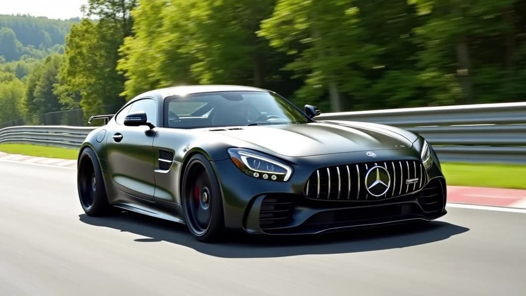 賓士 AMG V8 車款測試頻繁，電動性能車款內部現分歧