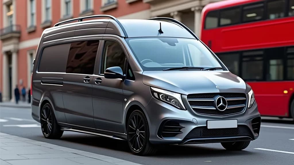 賓士Vito Sport X英國發表，電動E-Class預計2027年問世