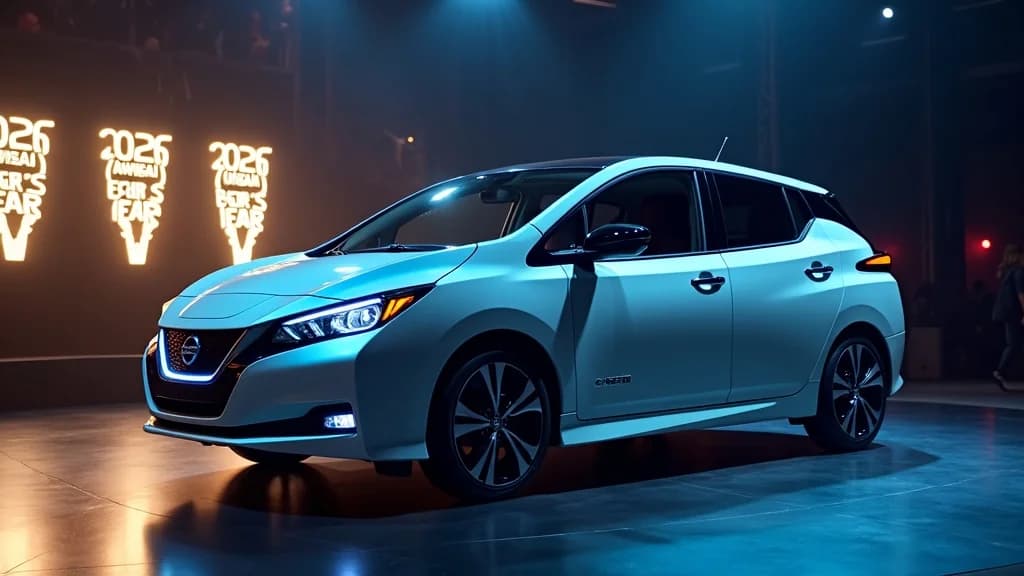 Nissan Leaf 獲 2026 年度大獎，英國製造平價電動車受肯定