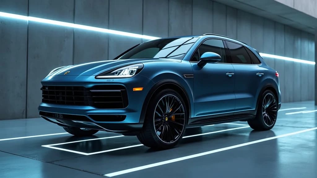 Porsche Cayenne 電動車無線充電技術，效率宣稱可達 90%