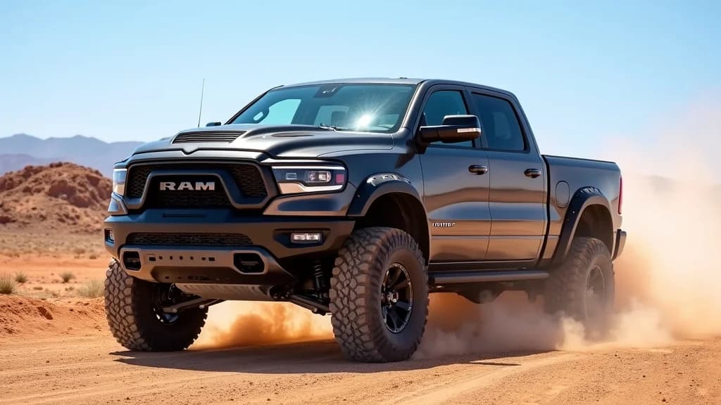 Ram 1500 TRX SRT 2027年式登場，搭載777匹增壓V8引擎與近10萬美元售價