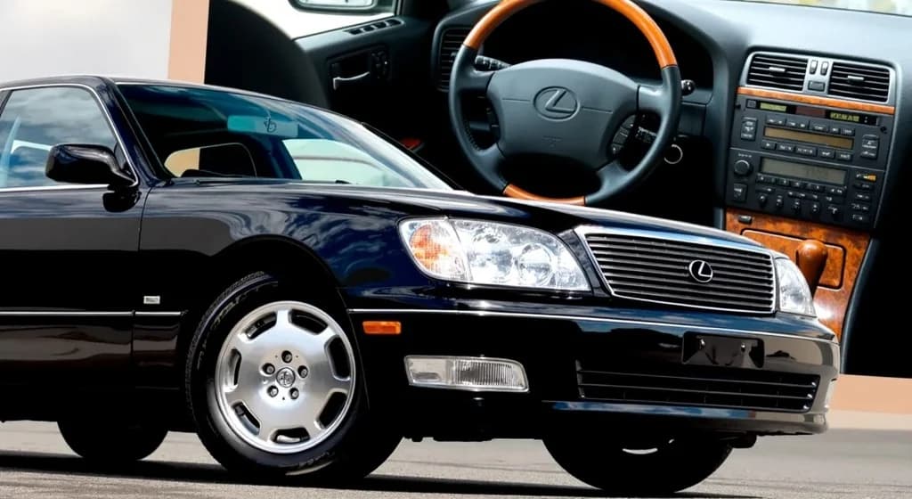 Lexus LS 豪華旗艦車款探討：經典LS400低里程，LS460尊榮配備解析