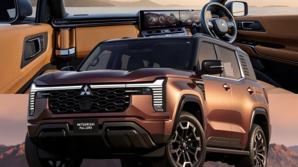 三菱 Pajero 第五代車型現身泰國，搭載 2.4 柴油引擎與七人座配置