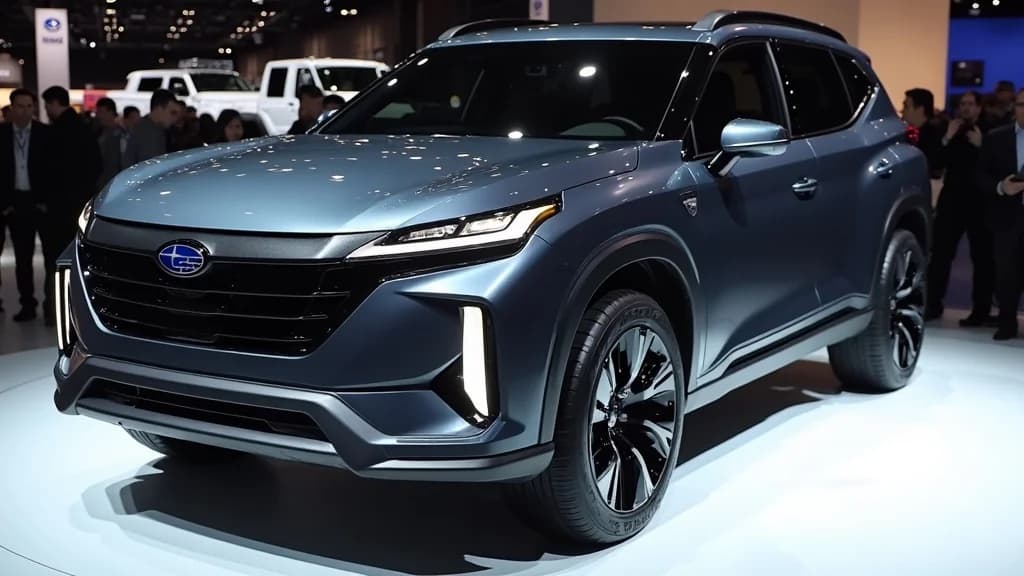 Subaru 紐約車展雙料發表：420匹電動SUV與油電荒野版