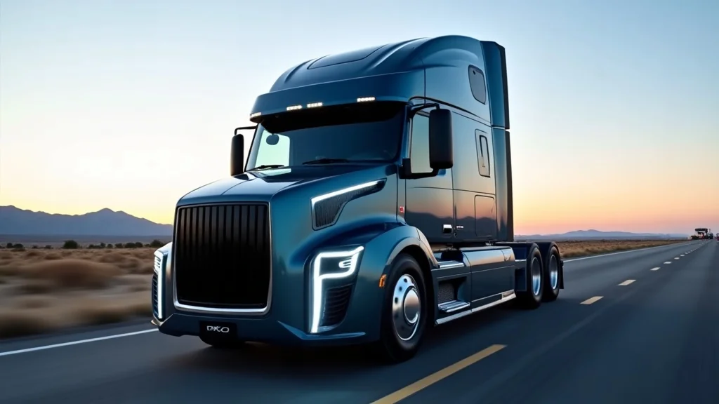 Volvo FH Aero Electric 亮相：續航達700公里，挑戰長途運輸新標竿