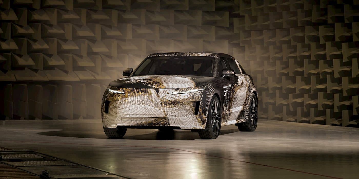 Range Rover 全新電動GT車型曝光，告別SUV設計，預計2026年推出