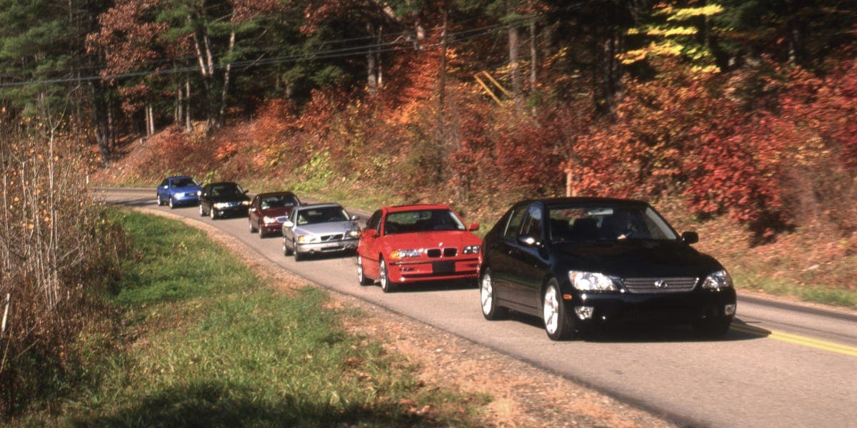 View Photos of the 2001 Sports Sedan Comparison Test